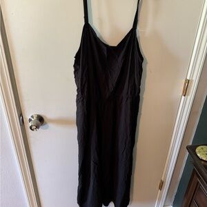 GAP Classic Black Sleeveless Romper